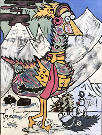 denise_grisi, outsiderart, artbrut, natural_painting, cahors, artiste_cahors, art_naturel, ecological_painting, ecological_art, peinture_écolo