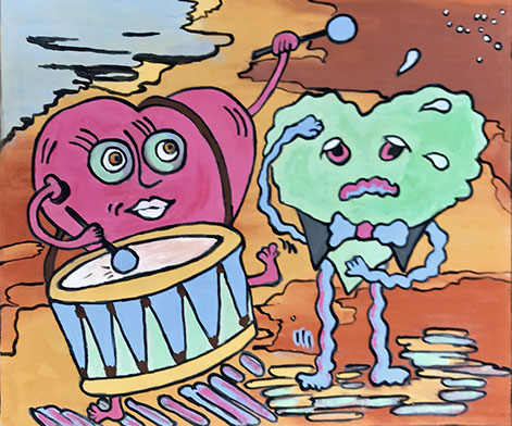 denise_grisi, outsiderart, artbrut, natural_painting, cahors, artiste_cahors, art_naturel, ecological_painting, ecological_art, peinture_écolo