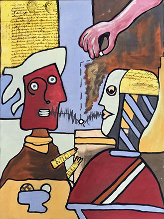 denise_grisi, outsiderart, artbrut, natural_painting, cahors, artiste_cahors, art_naturel, ecological_painting, ecological_art, peinture_écolo