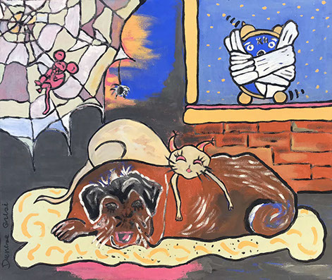 denise_grisi, outsiderart, artbrut, natural_painting, cahors, artiste_cahors, art_naturel, ecological_painting, ecological_art, peinture_écolo