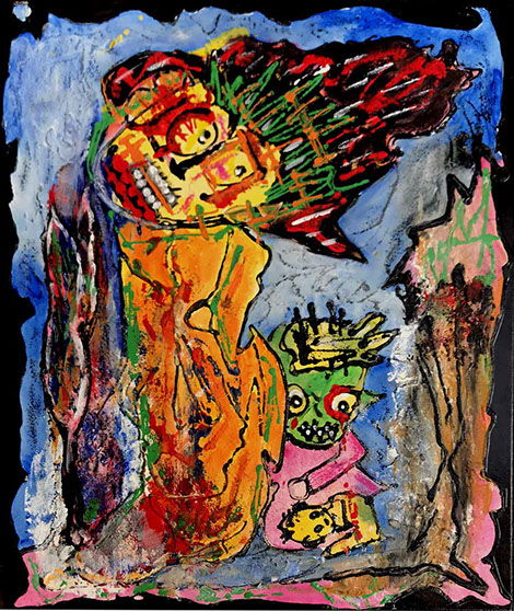 occitanie_peinture, occitanie_art, art_occitanie artiste_occitanie, denise grisi, outsider_art, art_brut, art_marginal, art_cahors, art_france
