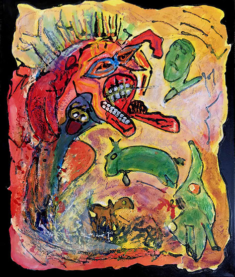 occitanie_peinture, occitanie_art, art_occitanie artiste_occitanie, denise grisi, outsider_art, art_brut, art_marginal, art_cahors, art_france