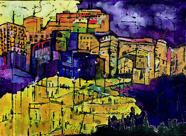 dripping,outsider art,art singulier, denise grisi,