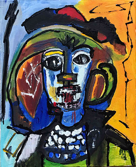 dripping,outsider art,art singulier, denise grisi,