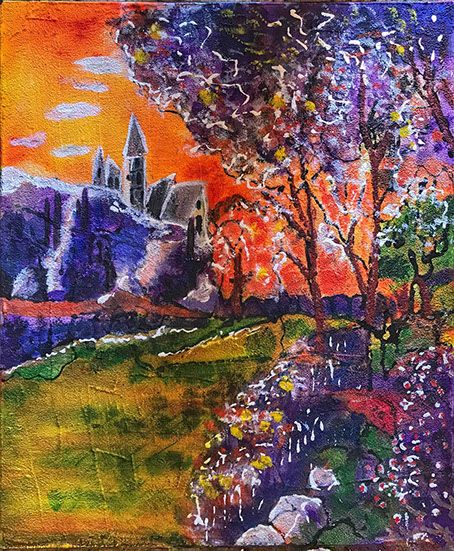 dripping,outsider art,art singulier, denise grisi,